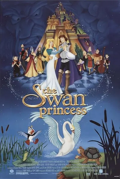  انیمه The Swan Princess 1994