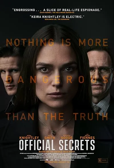  فیلم Official Secrets 2019