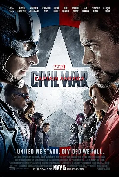  فیلم Captain America: Civil War 2016