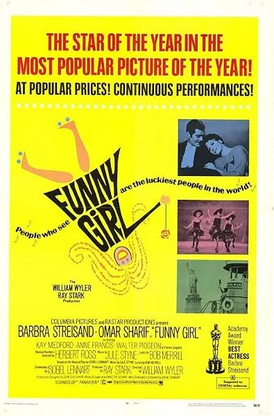  فیلم Funny Girl 1968