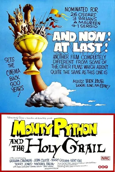  فیلم Monty Python and the Holy Grail 1975