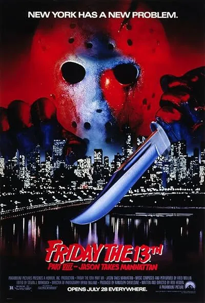  فیلم Friday the 13th Part VIII: Jason Takes Manhattan 1989