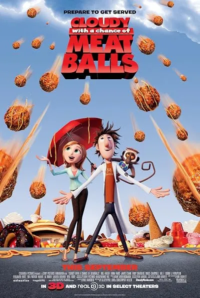  انیمیشن Cloudy with a Chance of Meatballs 2009