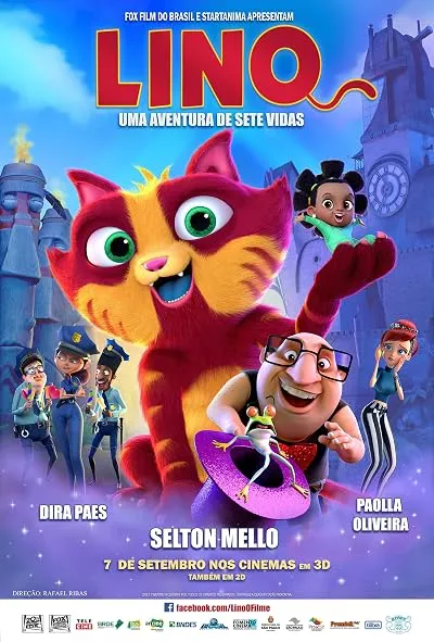  انیمیشن Lino: Uma Aventura de Sete Vidas 2017