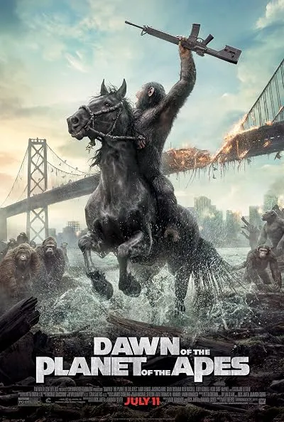  فیلم Dawn of the Planet of the Apes 2014