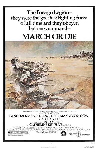 فیلم March or Die 1977