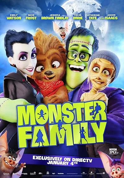  انیمیشن Monster Family 2017