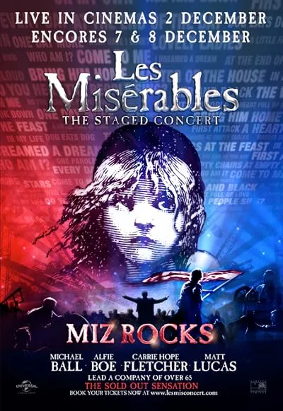  فیلم Les Misérables: The Staged Concert 2019