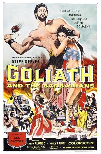  فیلم Goliath and the Barbarians 1959